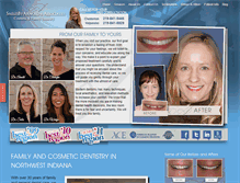 Tablet Screenshot of northwest-indiana-dentist.com